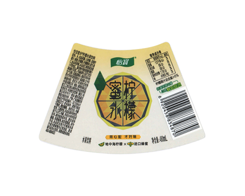 不干膠標簽-檸檬蜜水